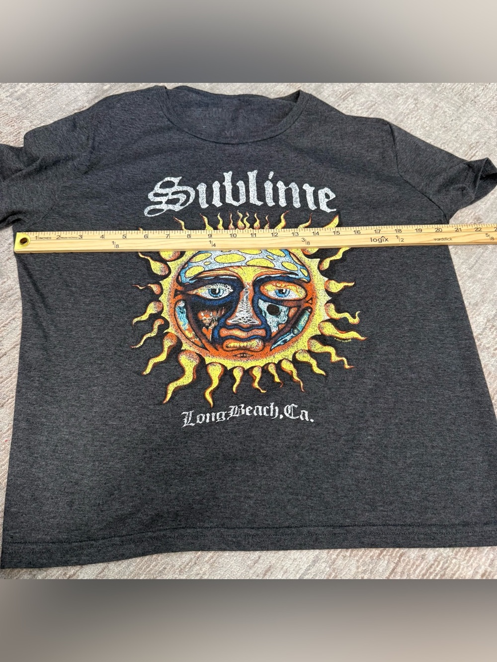 Sublime Sun Graphic Tee - Dark Gray - Picture 6 of 6